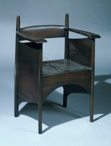 Fauteuil ontworpen voor de Argyle Street Tea Rooms, Glasgow, 1896
