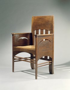 Armstoel, ontworpen in 1897