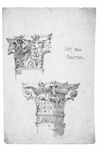 Kapittelen uit Bologna, 1891 door Charles Rennie Mackintosh