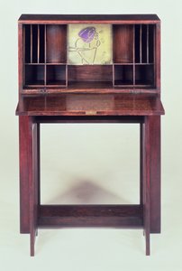 Bureau voor de Blauwe Slaapkamer in Houshill, 1904