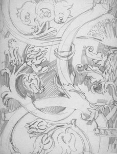 Detail van Acanthus, 1891