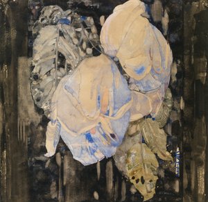 Verwelkte rozen door Charles Rennie Mackintosh
