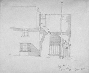 Oud Huis, Lyme Regis, Dorsetshire, 1895