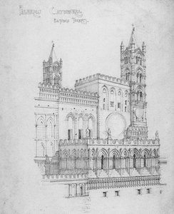 Kathedraal van Palermo, Oostelijke Torens, 1891