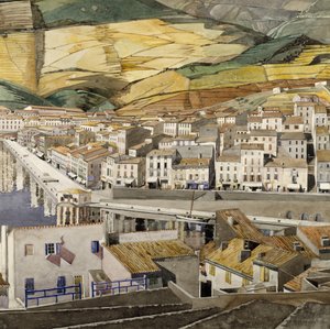 Port Vendres door Charles Rennie Mackintosh