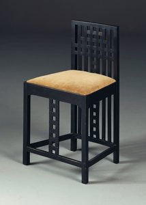 Stoel, ca. 1905/10 door Charles Rennie Mackintosh