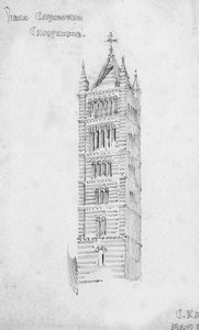 Kathedraal van Siena, Campanile, 1891