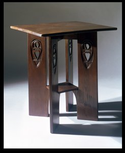 Tafel Ontworpen voor de Biljartkamer in Miss Cranstons Argyle Tearooms, Glasgow, 1897 door Charles Rennie Mackintosh