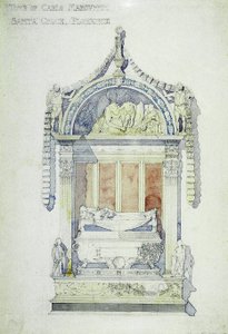 Graf van Carlo Marsuppini, Santa Croce, Florence, 1891