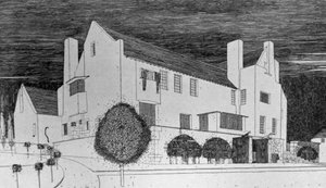 Onbekend schilderij door Charles Rennie Mackintosh