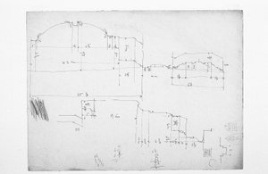 Zonder titel (werkschetsen), 1891 door Charles Rennie Mackintosh
