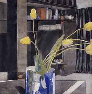 Gele Tulpen, circa 1922-23 door Charles Rennie Mackintosh