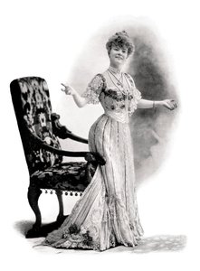 Een Parijse actrice, Mademoiselle Charlotte Wiehe
