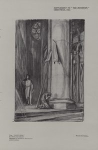 Scène in de kathedraal van Reims uit Saint Joan door Charles Ricketts