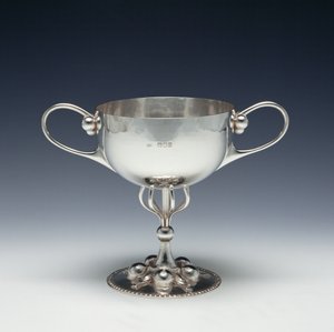 Sportbeker of Suikerpot, ca.1893 door Charles Robert Ashbee