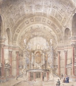 Het interieur van de Grote Zaal, St George