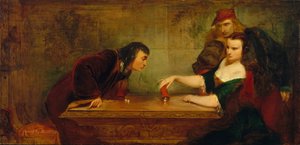 De Laatste Worp door Charles Robert Leslie