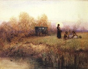 Zigeuners door Charles Robertson