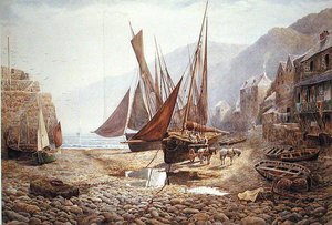De Havenpoel, Clovelly door Charles Robertson