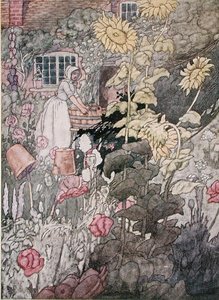 Een cottage tuin, gepubliceerd 1912 door Charles Robinson