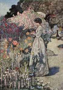 Bloemen snijden, gepubliceerd 1912