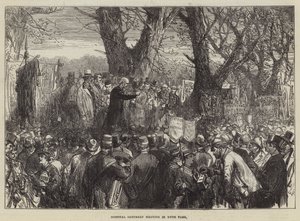 Hospital Saturday Bijeenkomst in Hyde Park door Sir John Charles Robinson