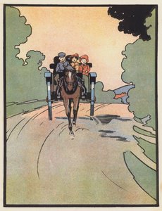 Op Weg voor een Rit in de Koets door Charles Robinson