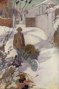 Onze sentimentele tuin: Winter door Charles Robinson