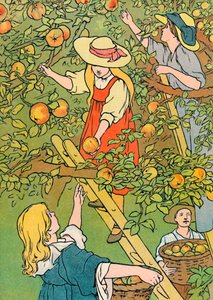 Het plukken van het fruit, 1912