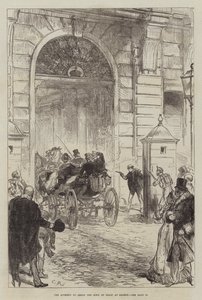 De Poging om de Koning van Spanje te vermoorden in Madrid door Sir John Charles Robinson