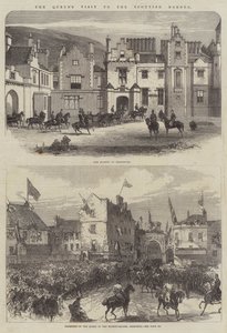 Het Bezoek van de Koningin aan de Schotse Grens door Sir John Charles Robinson