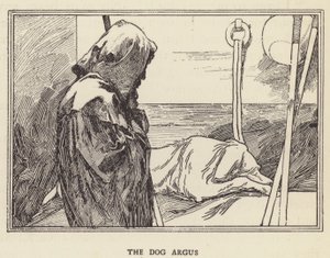 De hond Argus door Sir John Charles Robinson