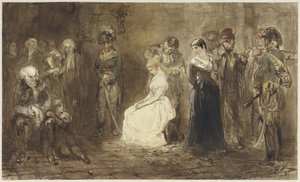 Prinses Elisabeth van Frankrijk in de gevangenis, 10 mei 1794