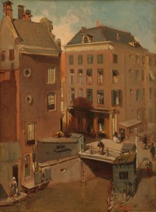 De Osjessluis bij de Kalverstraat in Amsterdam