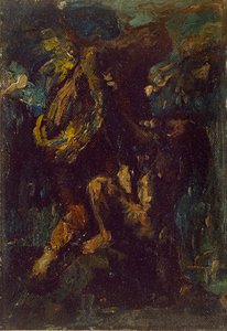 Jakob worstelt met de engel, 19e eeuw