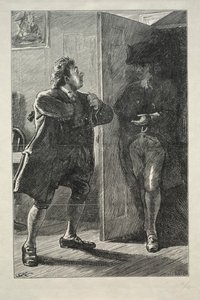 Vakantie van een Acteur door Charles Samuel Keene