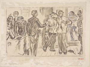 De traan van de soldaat-oud lied, ca. 1879