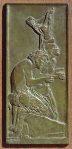 Nimf en Sater, ca.1930 door Charles Sergeant Jagger
