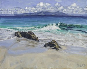 Breaking Wave, 2016 (olieverf op doek)