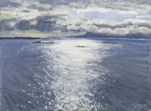 Donkere avond, 2017 (olieverf op doek)