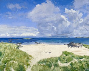 Iona North End, 2015 (olieverf op doek) door Charles Simpson