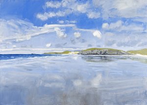 Noordwesten (Balnakeil), 2011 (olieverf op doek) door Charles Simpson