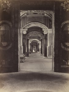 Bibliotheek van het Vaticaan, ca. 1860 door Charles Soulier