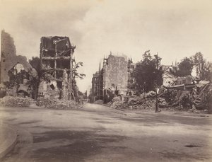 Huizen bij de poort van Auteuil