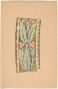 Studie voor een Randontwerp door Charles Sprague Pearce