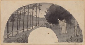 Studie voor een Boog door Charles Sprague Pearce