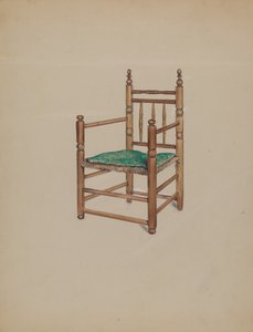 Carver armstoel door Charles Squires