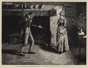 De romantische avonturen van een melkmeisje, Wat doe je hier door Charles Stanley Reinhart