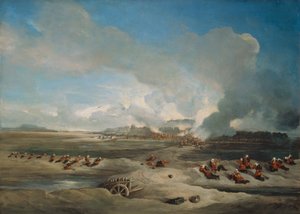 De bestorming en verovering van het Noordfort, Peiho, op 21 augustus 1860, 1860 door Charles Stewart Hardinge