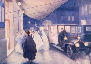 Poster voor Rolls-Royce auto